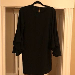 ZARA - Basic Collection Bell Sleeve Shift Dress